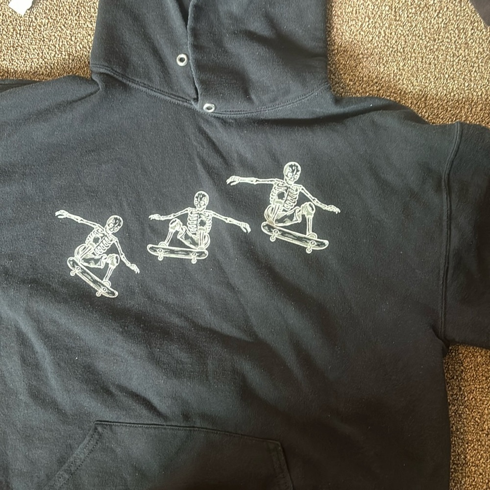 Black hoodie